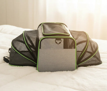 Photo produit de Sac de Transport Chat Déployable Respirant Pliable - Vue 1