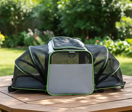Photo produit de Sac de Transport Chat Déployable Respirant Pliable - Vue 2