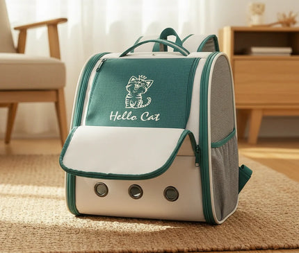 Photo produit de Sac de Transport Chat Dorsal en Fibre - Vue 4