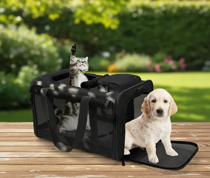 Photo produit de Sac de Transport Chat Dorsal Extensible Respirant - Vue 2