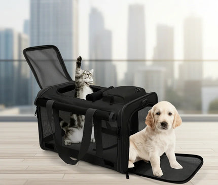 Photo produit de Sac de Transport Chat Dorsal Extensible Respirant - Vue 5