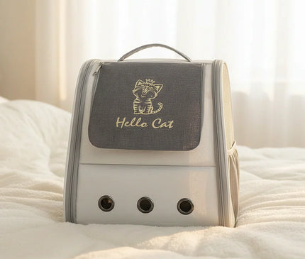 Photo produit de Sac de Transport Chat Dorsal Respirant - Vue 1