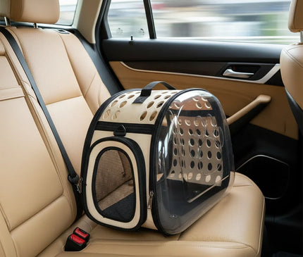 Photo produit de Sac de Transport Chat Épaule Demi-Dôme Pliable - Vue 3