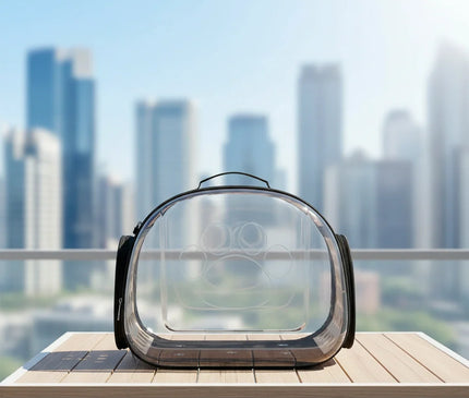 Photo produit de Sac de Transport Chat Épaule Demi-Dôme Pliable - Vue 5