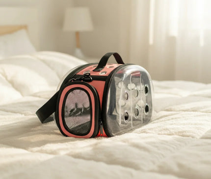 Photo produit de Sac de Transport Chat Épaule Transparent - Vue 1