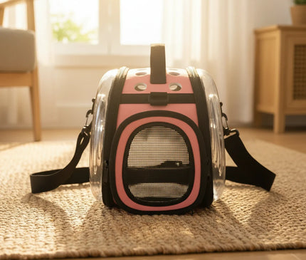 Photo produit de Sac de Transport Chat Épaule Transparent - Vue 4