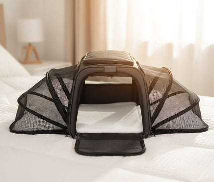 Photo produit de Sac de Transport Chat Extensible Pliable Souple - Vue 1