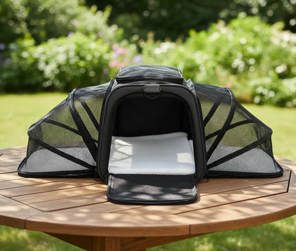 Photo produit de Sac de Transport Chat Extensible Pliable Souple - Vue 2