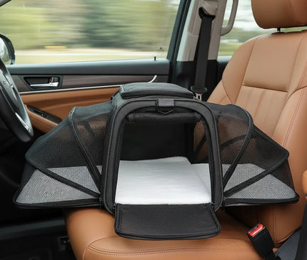 Photo produit de Sac de Transport Chat Extensible Pliable Souple - Vue 3