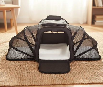 Photo produit de Sac de Transport Chat Extensible Pliable Souple - Vue 4