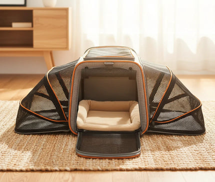 Photo produit de Sac de Transport Chat Extensible Ventilé - Vue 4