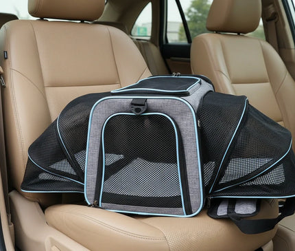 Photo produit de Sac de Transport Chat Maille Extensible - Vue 3