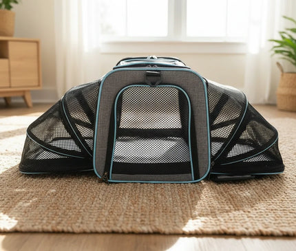 Photo produit de Sac de Transport Chat Maille Extensible - Vue 4