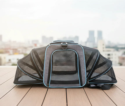 Photo produit de Sac de Transport Chat Maille Extensible - Vue 5