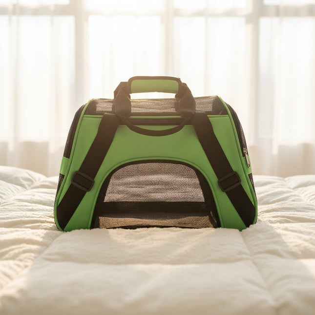 Photo produit de Sac de Transport Chat Maille Latérale - Vue 1