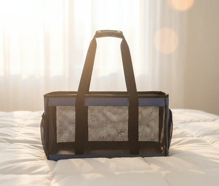 Photo produit de Sac de Transport Chat Maille Respirante - Vue 1