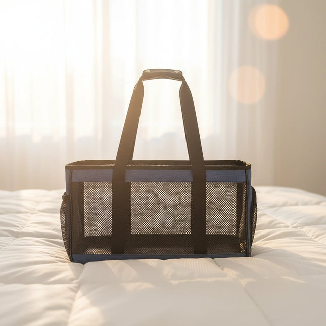 Photo produit de Sac de Transport Chat Maille Respirante - Vue 1