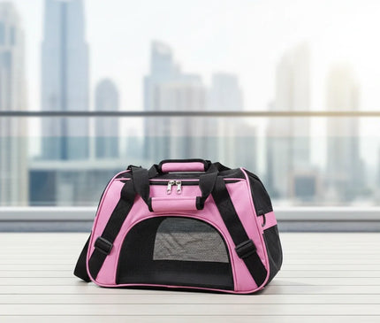 Photo produit de Sac de Transport Chat Nylon Maille Portable - Vue 5