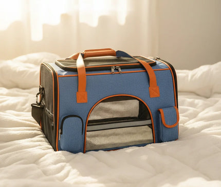 Photo produit de Sac de Transport Chat Oxford Multi-Poches - Vue 1