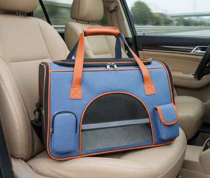 Photo produit de Sac de Transport Chat Oxford Multi-Poches - Vue 3