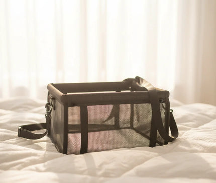 Photo produit de Sac de Transport Chat Panier Pliable Voiture - Vue 1