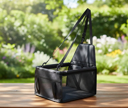 Photo produit de Sac de Transport Chat Panier Pliable Voiture - Vue 2