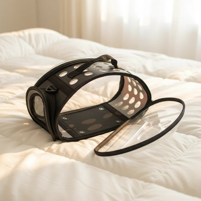 Photo produit de Sac de Transport Chat Pliable Bandoulière Junior - Vue 1