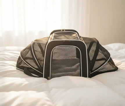 Photo produit de Sac de Transport Chat Pliable Extensible Aéré - Vue 1