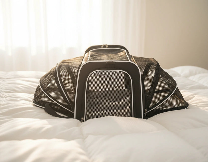 Photo produit de Sac de Transport Chat Pliable Extensible Aéré - Vue 1