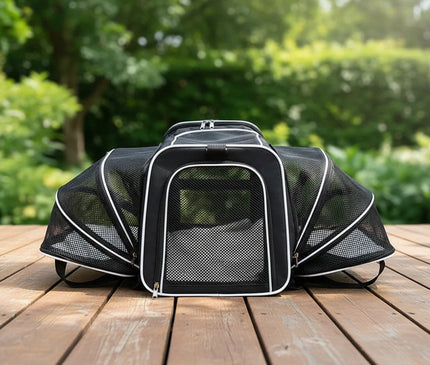 Photo produit de Sac de Transport Chat Pliable Extensible Aéré - Vue 2
