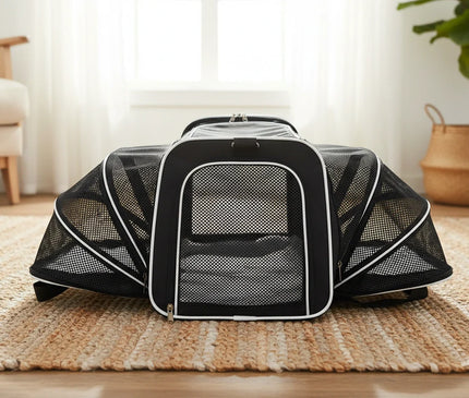 Photo produit de Sac de Transport Chat Pliable Extensible Aéré - Vue 4