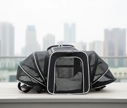 Photo produit de Sac de Transport Chat Pliable Extensible Aéré - Vue 5