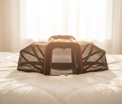 Photo produit de Sac de Transport Chat Pliant Déployable Aéré - Vue 1