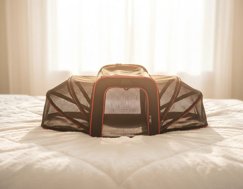 Photo produit de Sac de Transport Chat Pliant Déployable Aéré - Vue 1