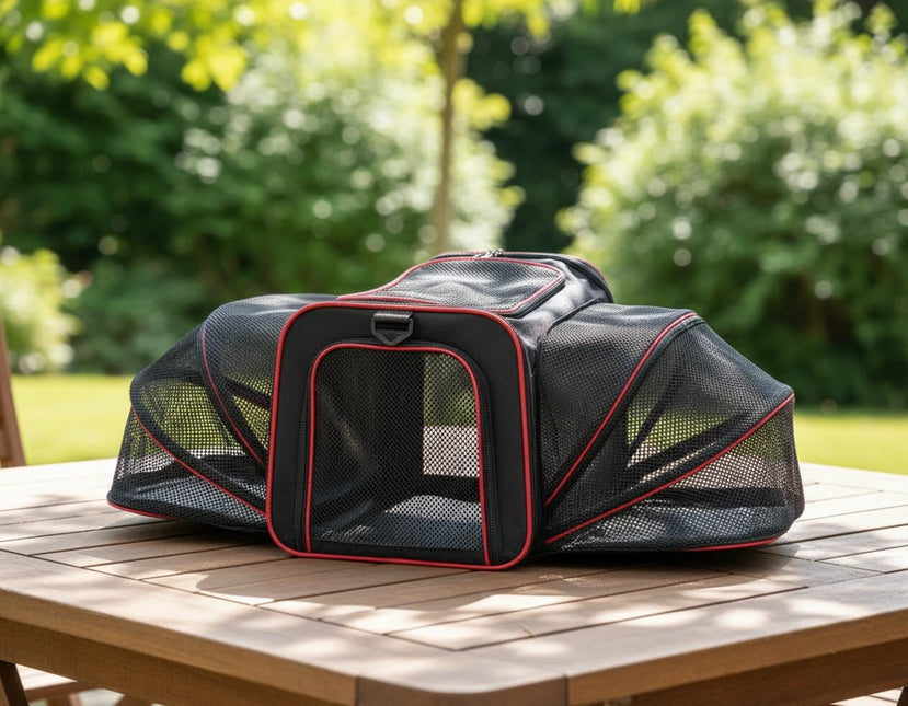 Photo produit de Sac de Transport Chat Pliant Déployable Aéré - Vue 2