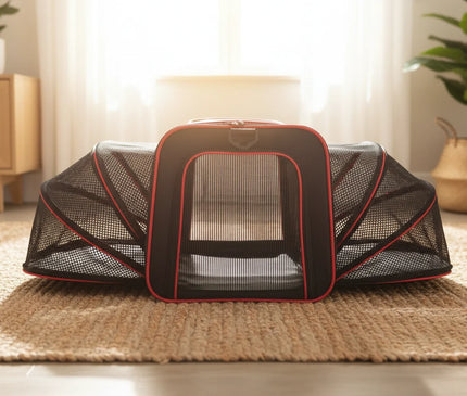 Photo produit de Sac de Transport Chat Pliant Déployable Aéré - Vue 4