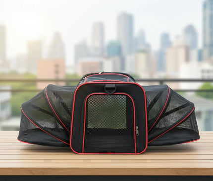 Photo produit de Sac de Transport Chat Pliant Déployable Aéré - Vue 5