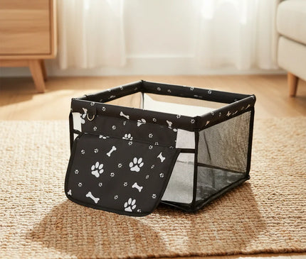 Photo produit de Sac de Transport Chat Rehausseur Voiture Pliable - Vue 4