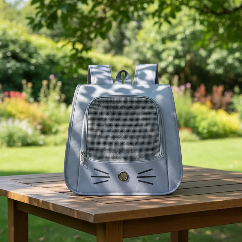 Photo produit de Sac de Transport Chat Sac à Dos Visible - Vue 2