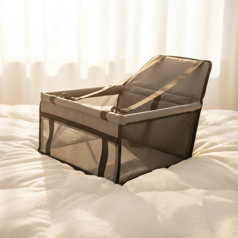 Photo produit de Sac de Transport Chat Siège Auto Pliable - Vue 1