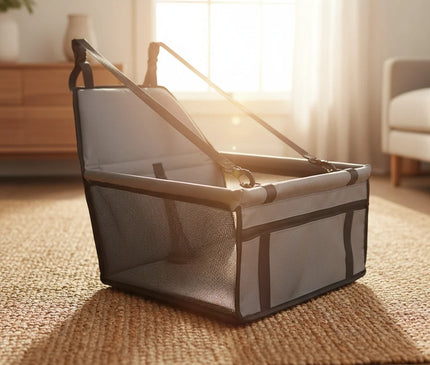 Photo produit de Sac de Transport Chat Siège Auto Pliable - Vue 4