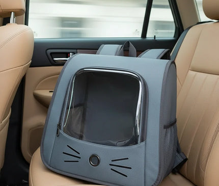 Photo produit de Sac de Transport Chat Transparence Design Chat - Vue 3
