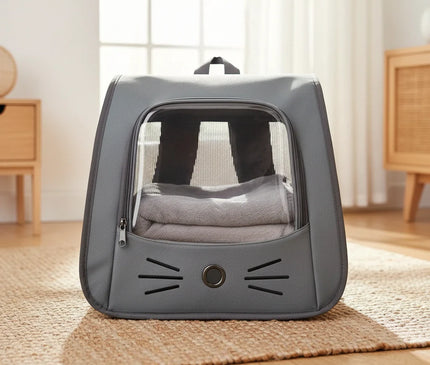 Photo produit de Sac de Transport Chat Transparence Design Chat - Vue 4