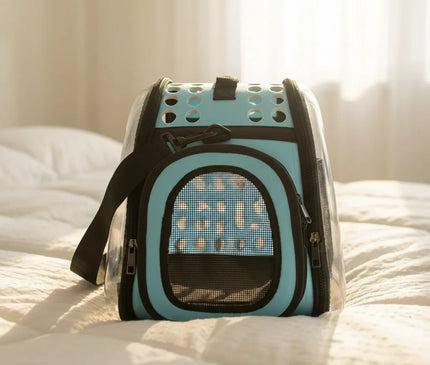 Photo produit de Sac de Transport Chat Transparent Pliable - Vue 1