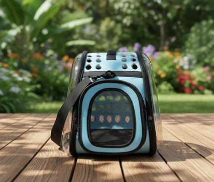 Photo produit de Sac de Transport Chat Transparent Pliable - Vue 2