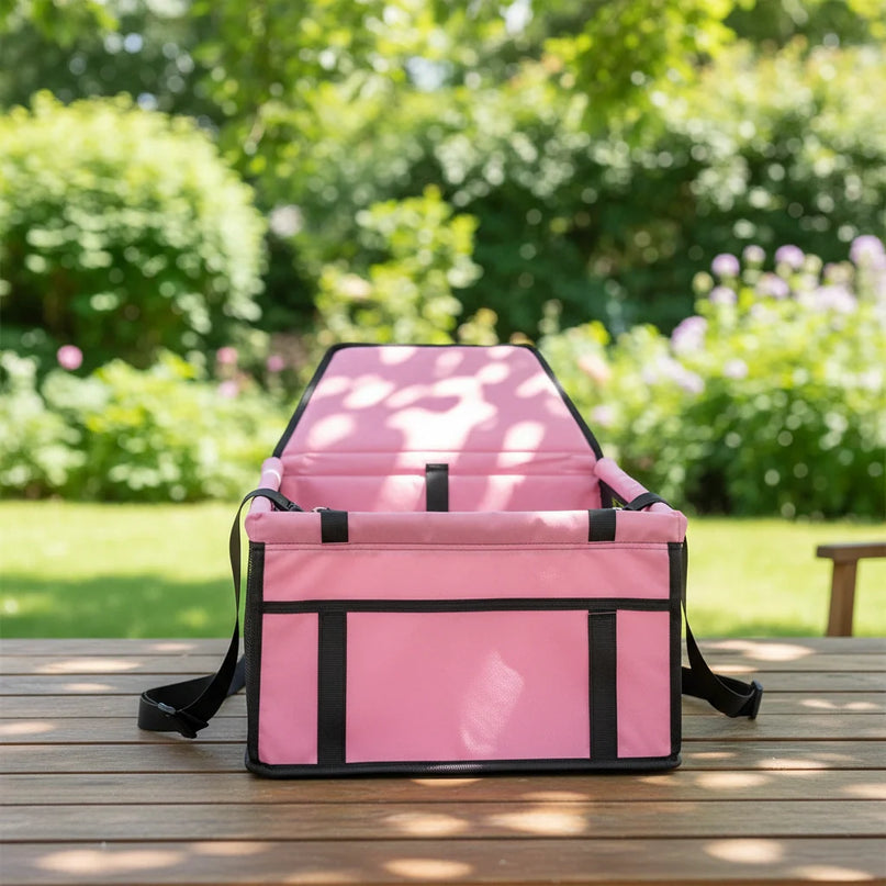 Photo produit de Sac de Transport Chat Voiture Sécurité Pliable - Vue 2