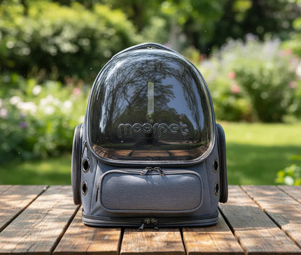 Photo produit de Sac de Transport Chat Vue Claire Respirant - Vue 2