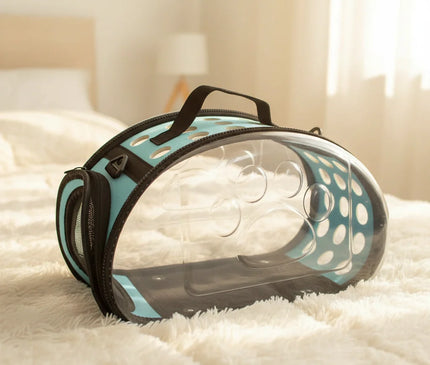 Photo produit de Sac de Transport Chat Vue Panoramique Pliable - Vue 1