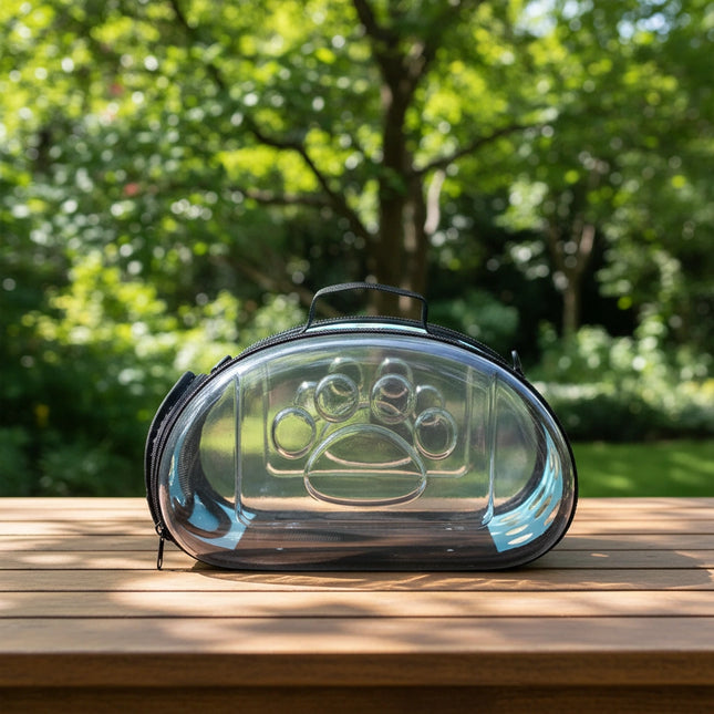 Photo produit de Sac de Transport Chat Vue Panoramique Pliable - Vue 2